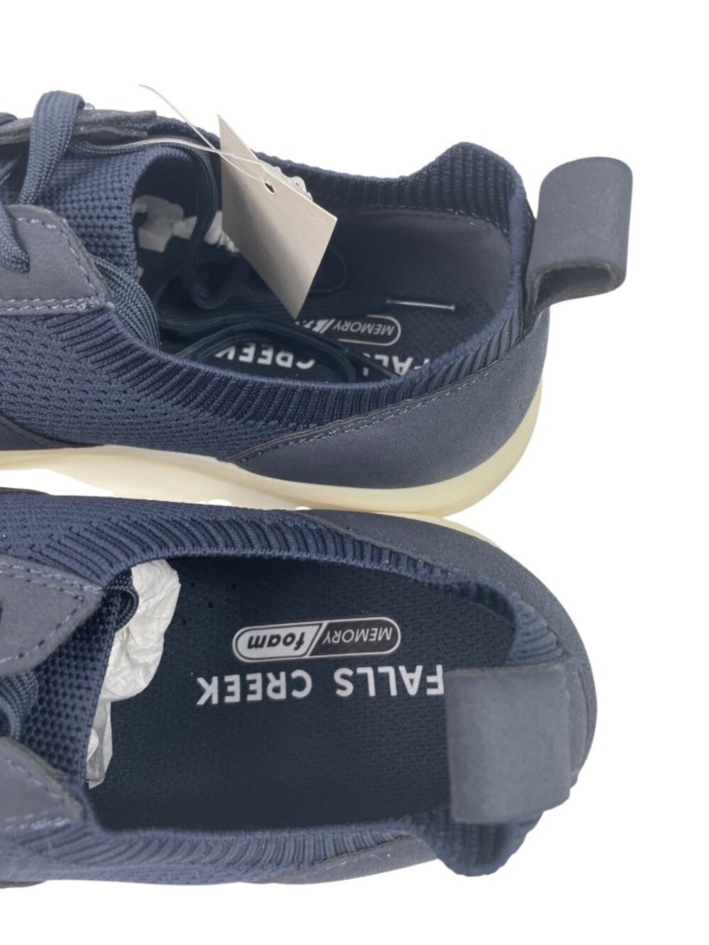 Falls Creek Daniel Mens Size 8 M Navy Blue Casual Shoes Sneakers - Picture 7 of 10